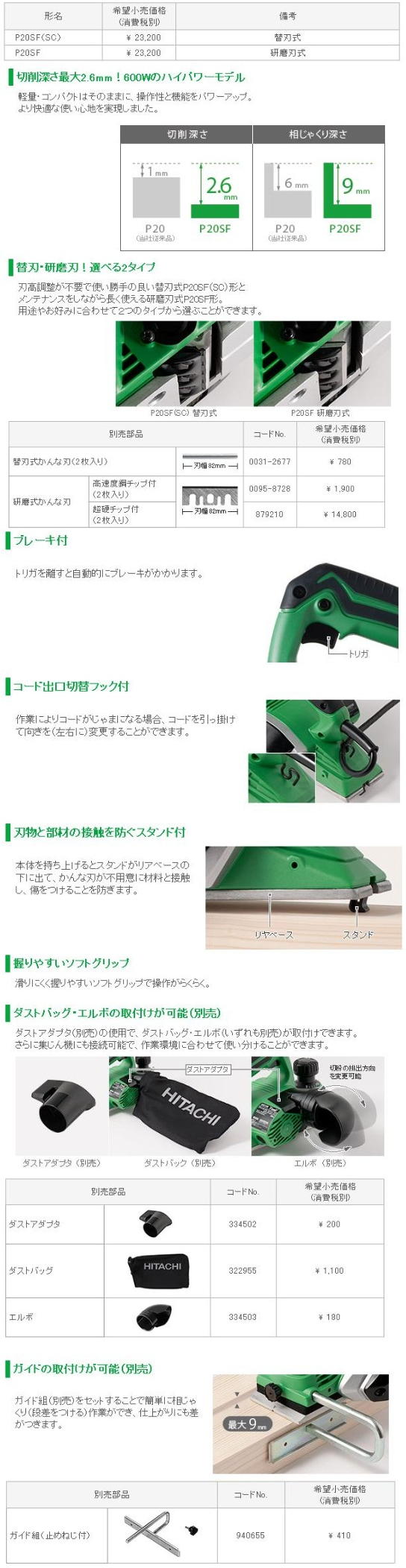 低価格化 HiKOKI 旧日立工機 研磨式カンナ刃  0095-8728 刃長：82 2枚入